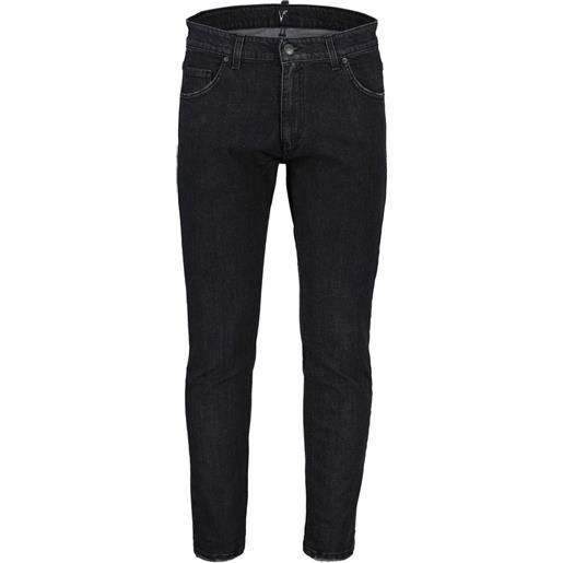 V2 jeans con patch tasca