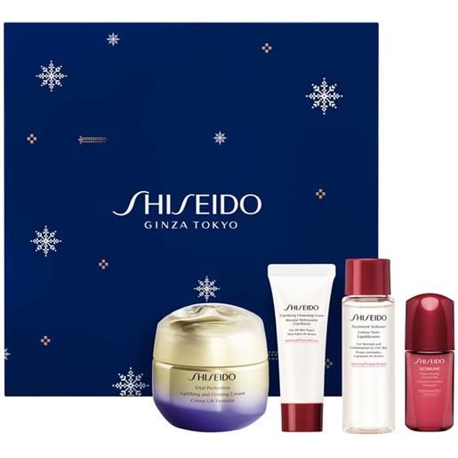 Shiseido vital perfection - uplifting and firming cream confezione vital perfection holiday kit