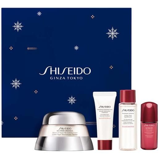 Shiseido bio-performance advanced super revitalizing cream confezione bio-performance holiday kit