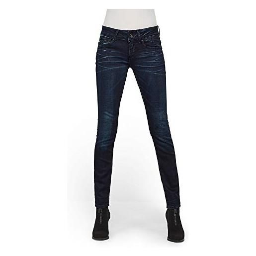 G-STAR RAW women's midge cody mid skinny jeans, blu (medium aged 60883-6131-071), 24w / 30l
