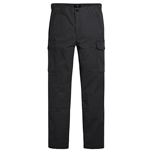 Dockers cargo slim tapered, pantaloni uomo, blu (navy blazer), 36w / 30l