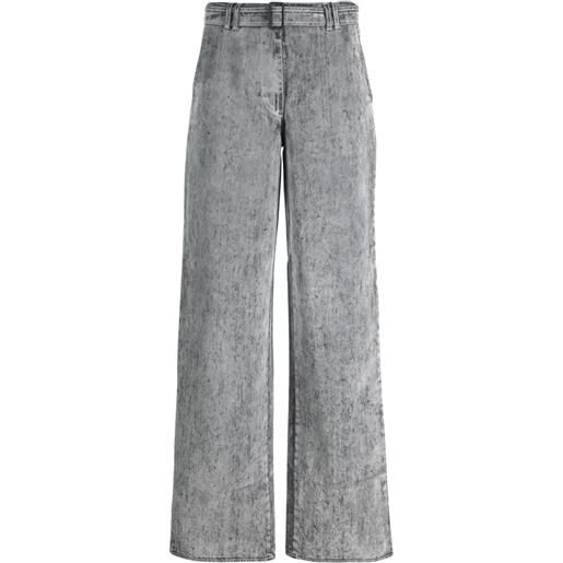 Sunnei jeans dritti - grigio