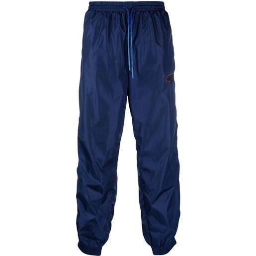 Missoni pantaloni sportivi con applicazione - blu