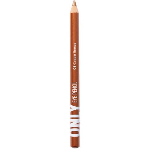 WE MAKEUP only eye pencil 1g matita occhi 08 - copper bronze