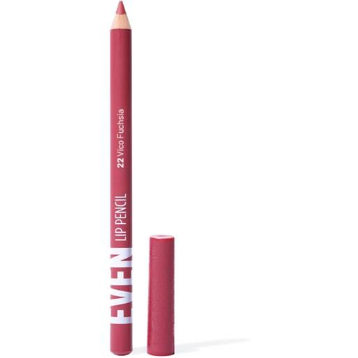 WE MAKEUP even lip pencil 1g matita labbra 22 - vico fuchsia