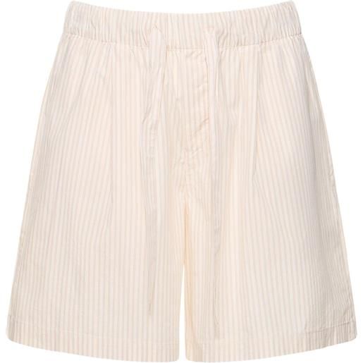 BIRKENSTOCK TEKLA shorts in cotone con pinces