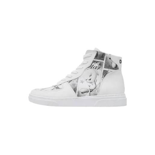 DOGO wb ace boots, sneaker donna, bianco, 38 eu