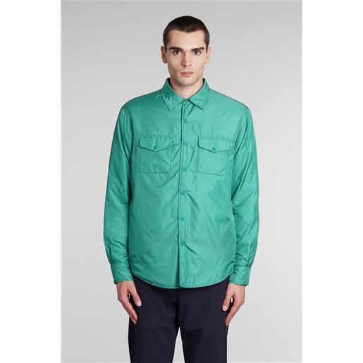 ASPESI giacca casual camicia 13 piu in poliamide verde