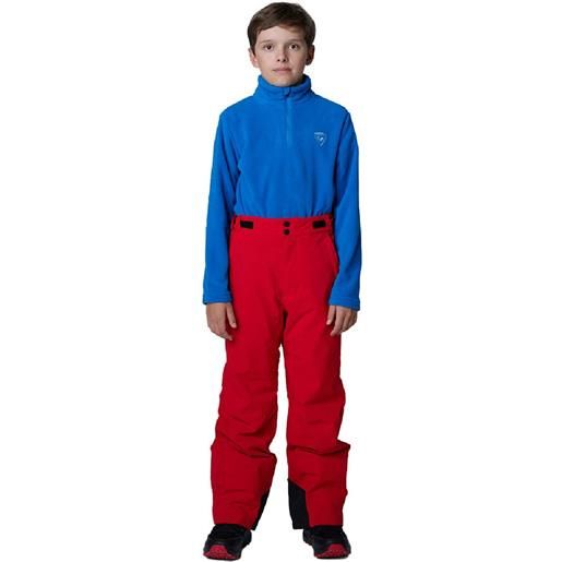 Rossignol ski pants rosso 8 years ragazzo