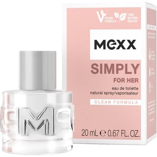 Mexx simply for her - edt 20 ml