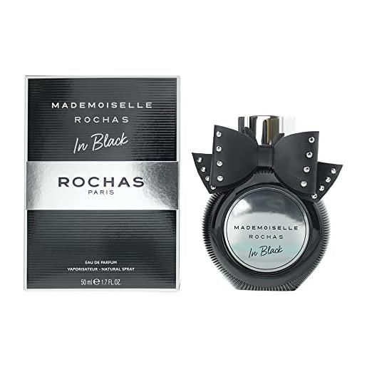 Ted Lapidus rochas paris n-zn-303-50 mademoiselle rochas in netro, eau de parfum, 50 ml