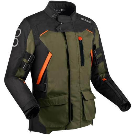 BERING - giacca BERING - giacca zephyr nero / khaki / orange