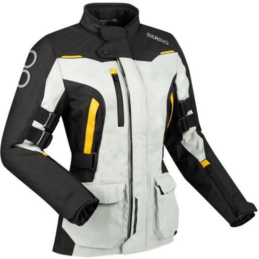 BERING - giacca BERING - giacca zephyr lady nero / grigio / giallo