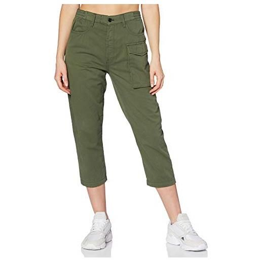 G-STAR RAW women's tendric 3d mid boyfriend pants, verde (lt hunter d07319-9497-8165), 26w / 32l