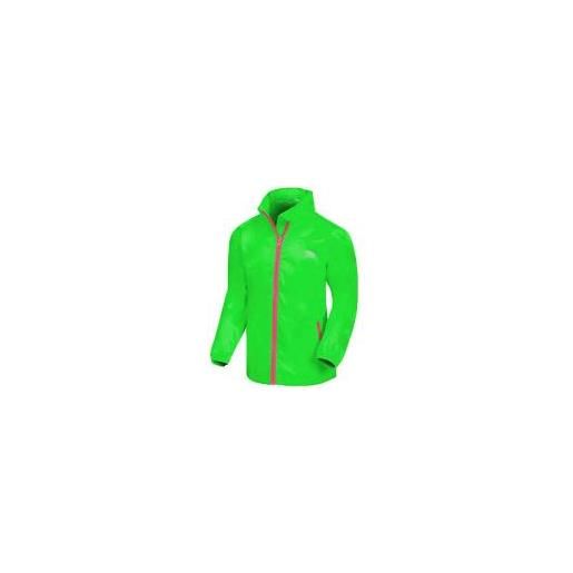 Mac in a Sac giacca impermeabile junior neon green (2-4 anni)