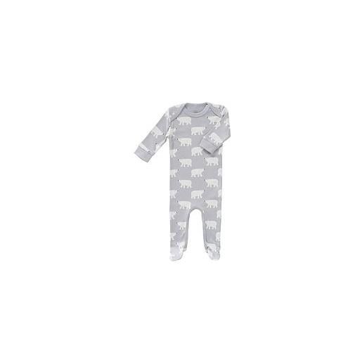 Fresk pigiama con piedi cotone bio orso polare (3-6 mesi)