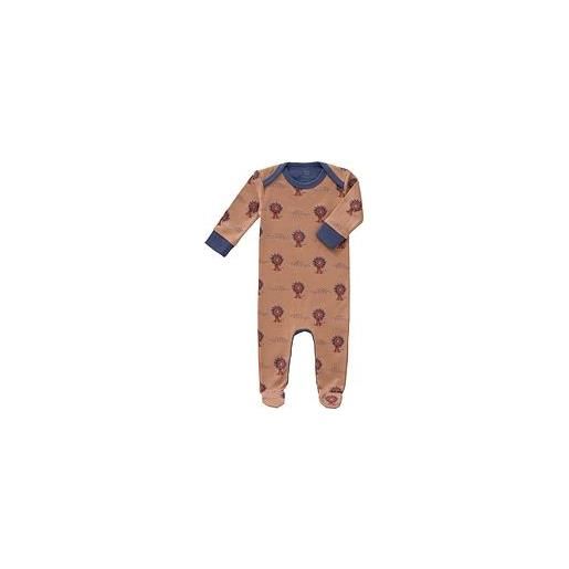 Fresk pigiama con piedi cotone bio leone (6-12 mesi)