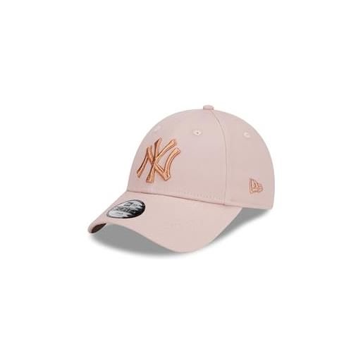 New Era york yankees mlb kappe für kinder baseball kids hut cap verstellbar 9forty metallic teamlogo roas - youth