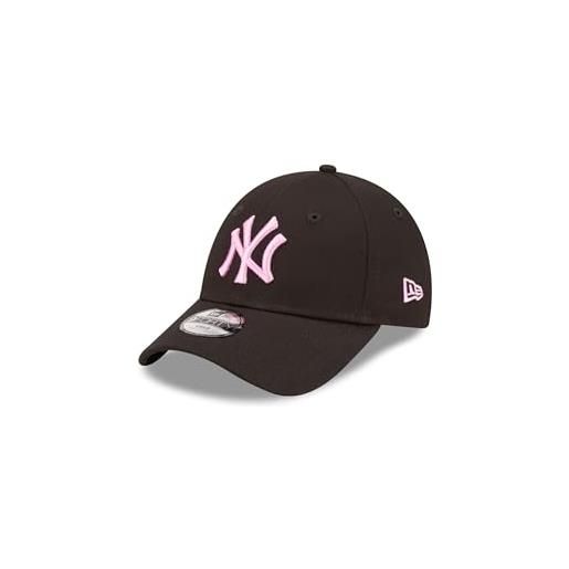 New Era york yankees kappe für kinder mlb ny gebogener schirm strapback 9forty baseball cap schwarz - youth