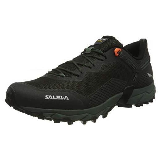 SALEWA ms ultra train 3, scarpe da trail running uomo, raw green black out, 45 eu