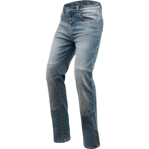 Jeans da moto con protezioni Alpinestars RADIUM DENIM PANTS blue