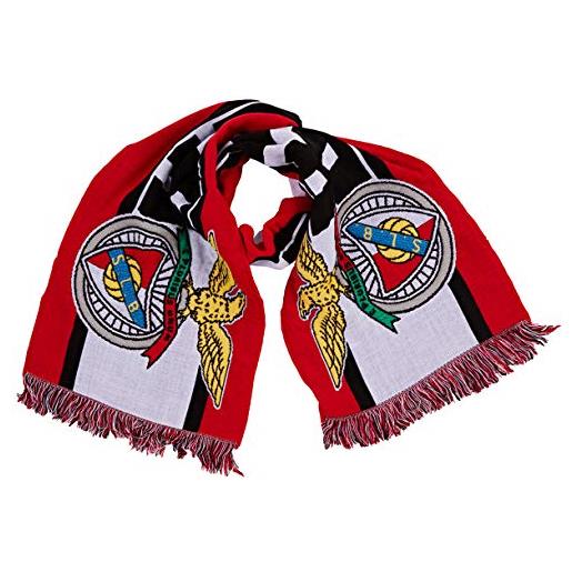 Benfica sl giant scarf, unisex adulto, red/black/white, one size