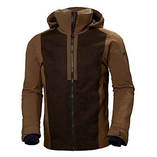 Helly Hansen hero jacket, giacca uomo, marrone (763 bark brown), xl