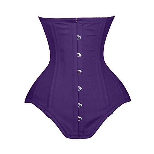 luvsecretlingerie 26 in acciaio donna annata allenamento in vita sottoseno cotone bustier corset corsetto #8551