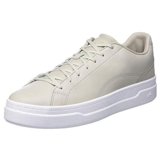 CARE OF by PUMA, leather platform court, scarpe da ginnastica basse, 372889, donna, beige, 40 eu