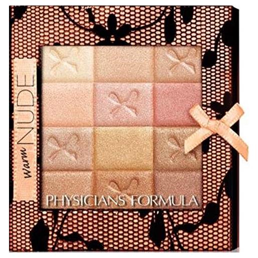 Physicians formula shimmer strips all-in-one custom palette for face & eyes, 6241 warm nude, 10ml