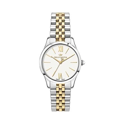 Philip Watch grace orologio donna, solo tempo, 3h, 39,5x32mm