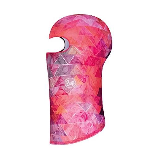 Buff passamontagna in pile per bambini prisma pink girl taglia unica