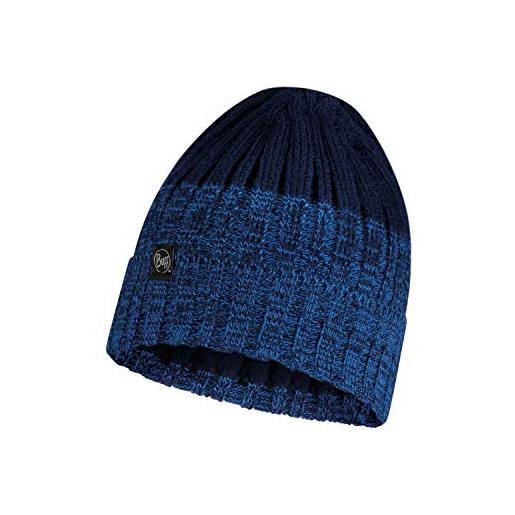 Buff igor - berretto in maglia e pile, da uomo, colore: blu notte, taglia unica