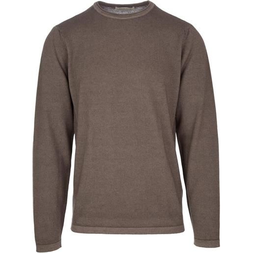 WOOL & CO | maglione lana merino marrone