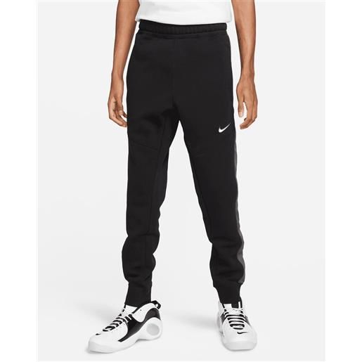 Pantaloni tuta pants uomo nike sportwear band nero con tasche cotone fn0246-010