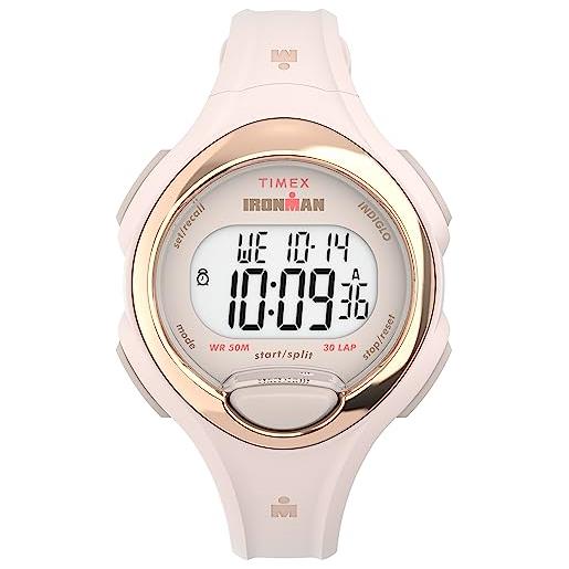 Timex orologio digitale al quarzo donna con cinturino in poliuretano tw2w174009j