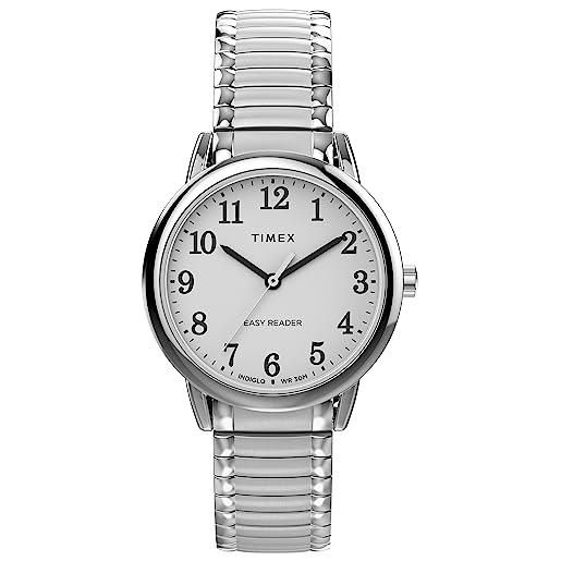 Timex orologio al quarzo donna con cinturino in acciaio inossidabile tw2v947009j