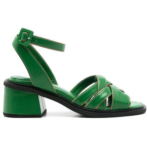 Sarah Chofakian sandali giverny 45mm - verde