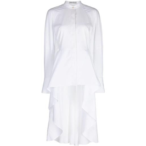 Palmer//Harding camicia asimmetrica - bianco