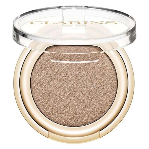 Clarins ombre skin mono eye shadows 02 pearly rose gold