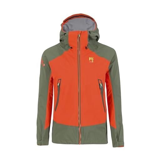 KARPOS 2501035-024 storm evo jacket giacca uomo spicy orange/thyme taglia xxs
