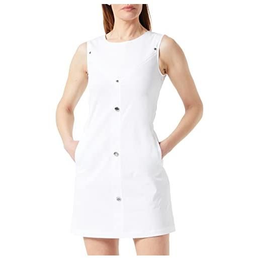 Love Moschino sheath dress, bianco, 46 donna