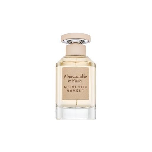 Abercrombie & Fitch authentic moment woman eau de parfum da donna 100 ml