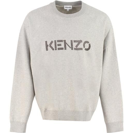 KENZO maglione con logo in lana kenzo