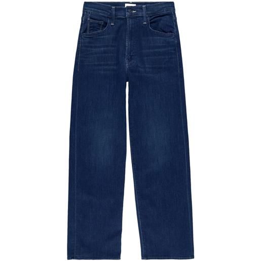 MOTHER jeans crop the rambler - blu