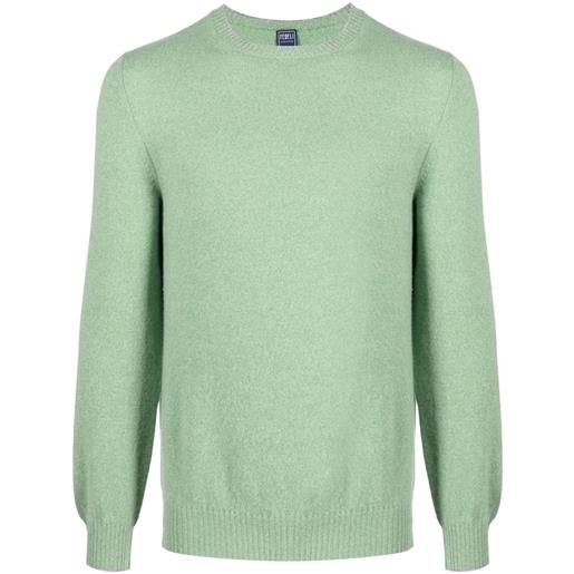 Fedeli maglione girocollo - verde
