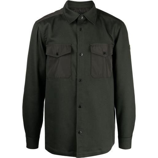Alpha Tauri giacca-camicia con maniche lunghe - verde