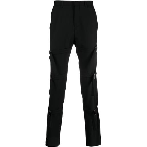 John Richmond pantaloni con fibbia klifi - nero
