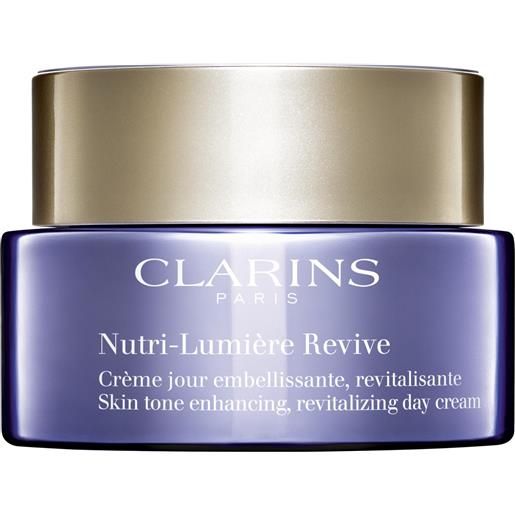 Clarins crema giorno rivitalizzante per pelli mature nutri-lumiére revive (revitalizing day cream) 50 ml
