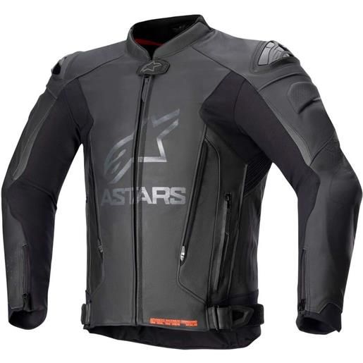 Alpinestars giubbotto moto in pelle Alpinestars gp plus v4 nero nero